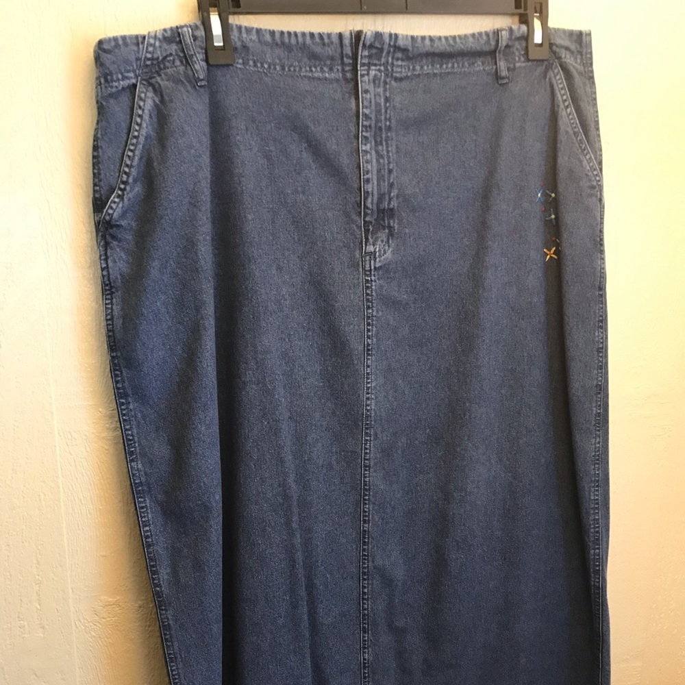 Disney denim skirt